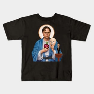 Saint Dwight Schrute Kids T-Shirt